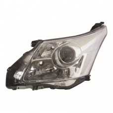 Toyota Avensis 2009-2011 Chrome Inner Halogen Head Lamp Unit Passenger Side